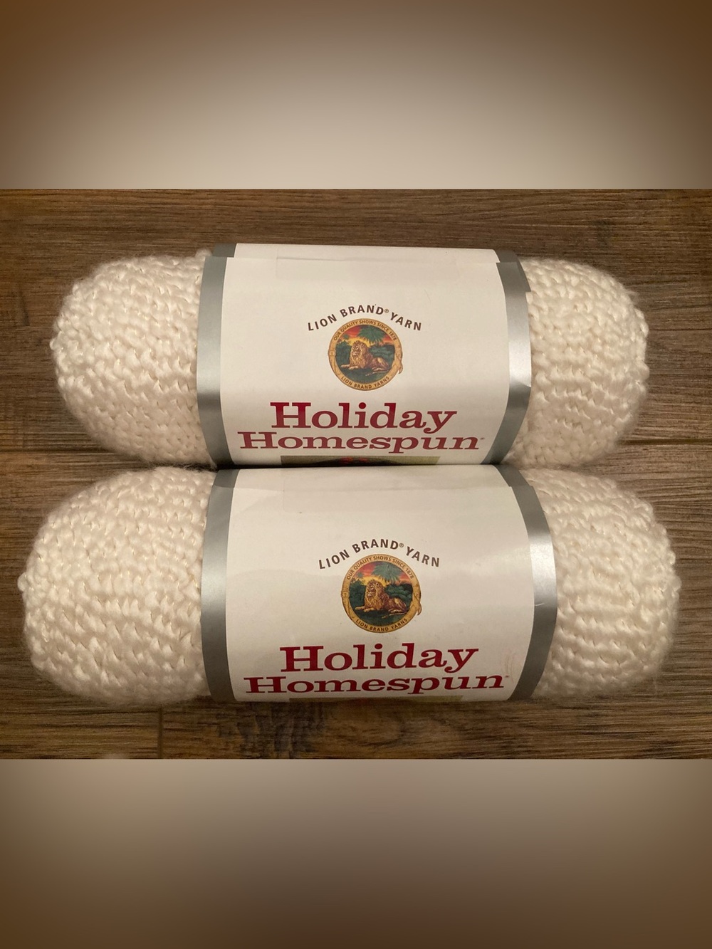 NEW Lion Brand Holiday Homespun Starlight Yarn